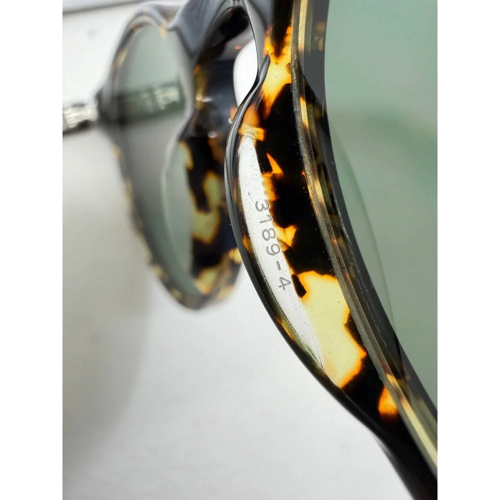 Warby Parker Renton N 302 Tortoise Round Sunglasses Women 49-16-140
